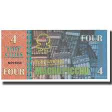 Banconote, Perù, 4 Sols, FDS