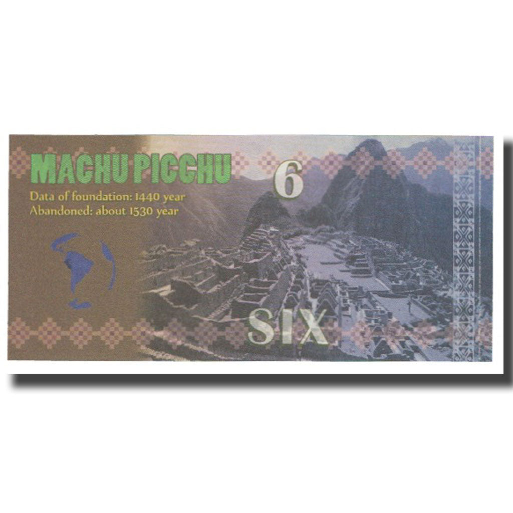 Nota, Peru, 6 Sols, UNC(65-70)