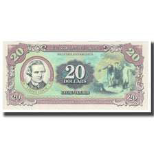 Biljet, Artisch, 20 Dollars, 2014, NIEUW