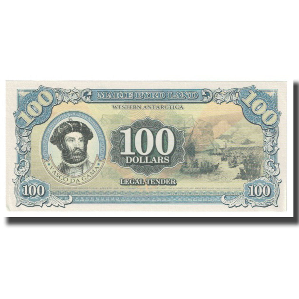 Biljet, Artisch, 100 Dollars, 2014, NIEUW