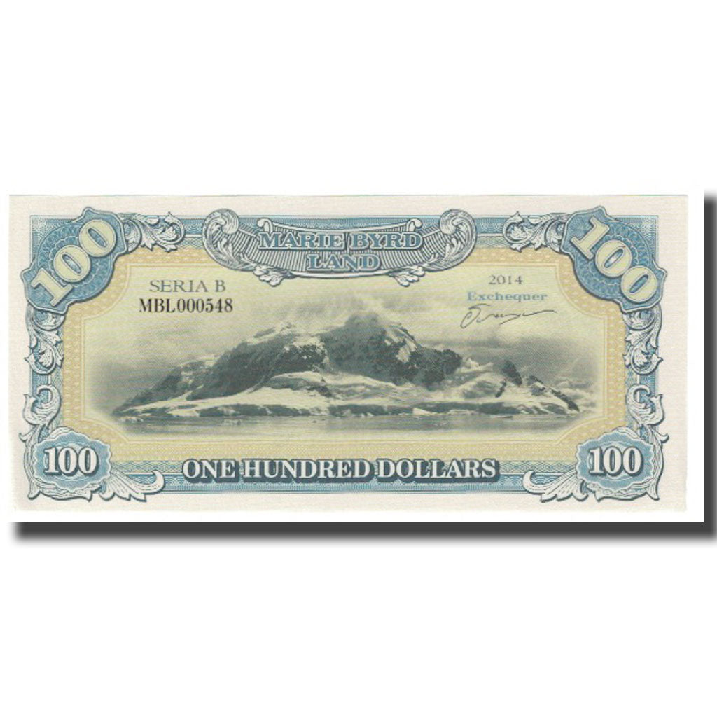 Biljet, Artisch, 100 Dollars, 2014, NIEUW