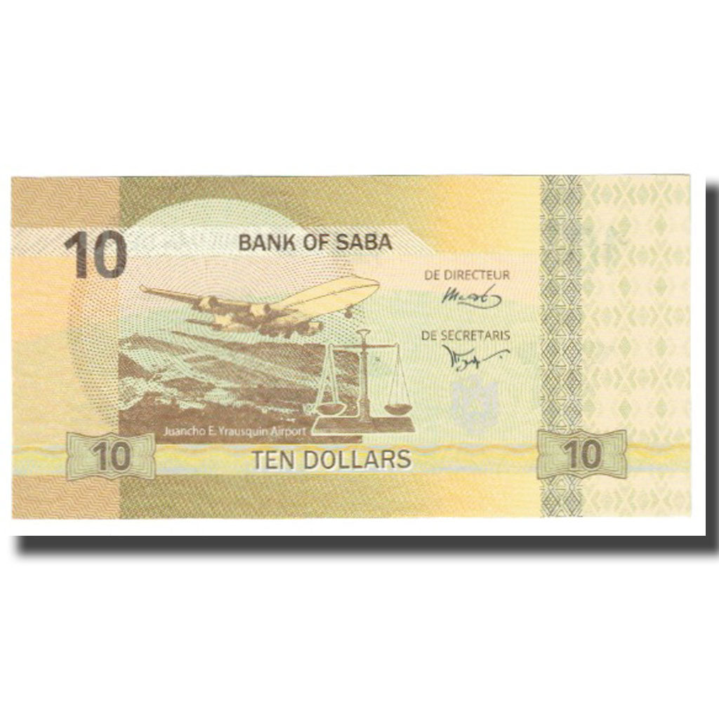 Billet, Pays-Bas, 10 Dollars, NEUF