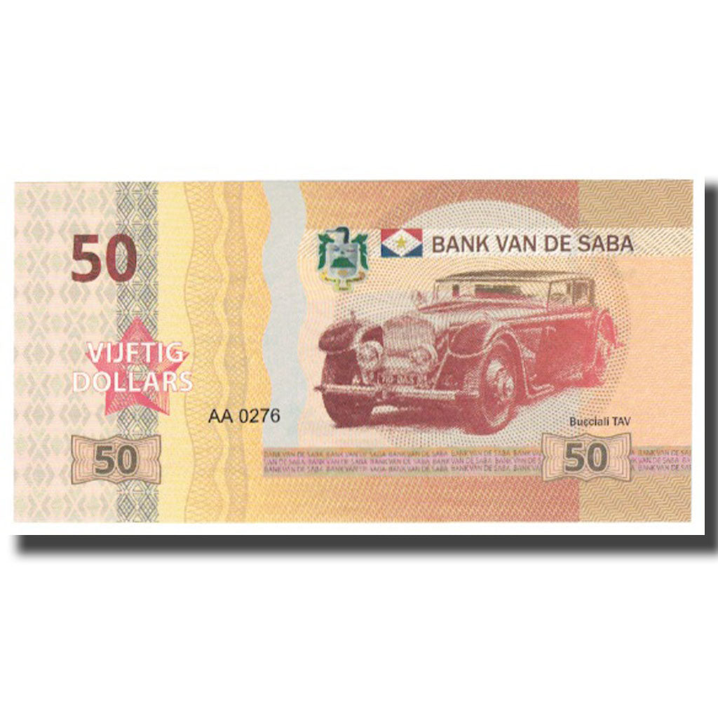 Billete, 50 Dollars, Países Bajos, UNC