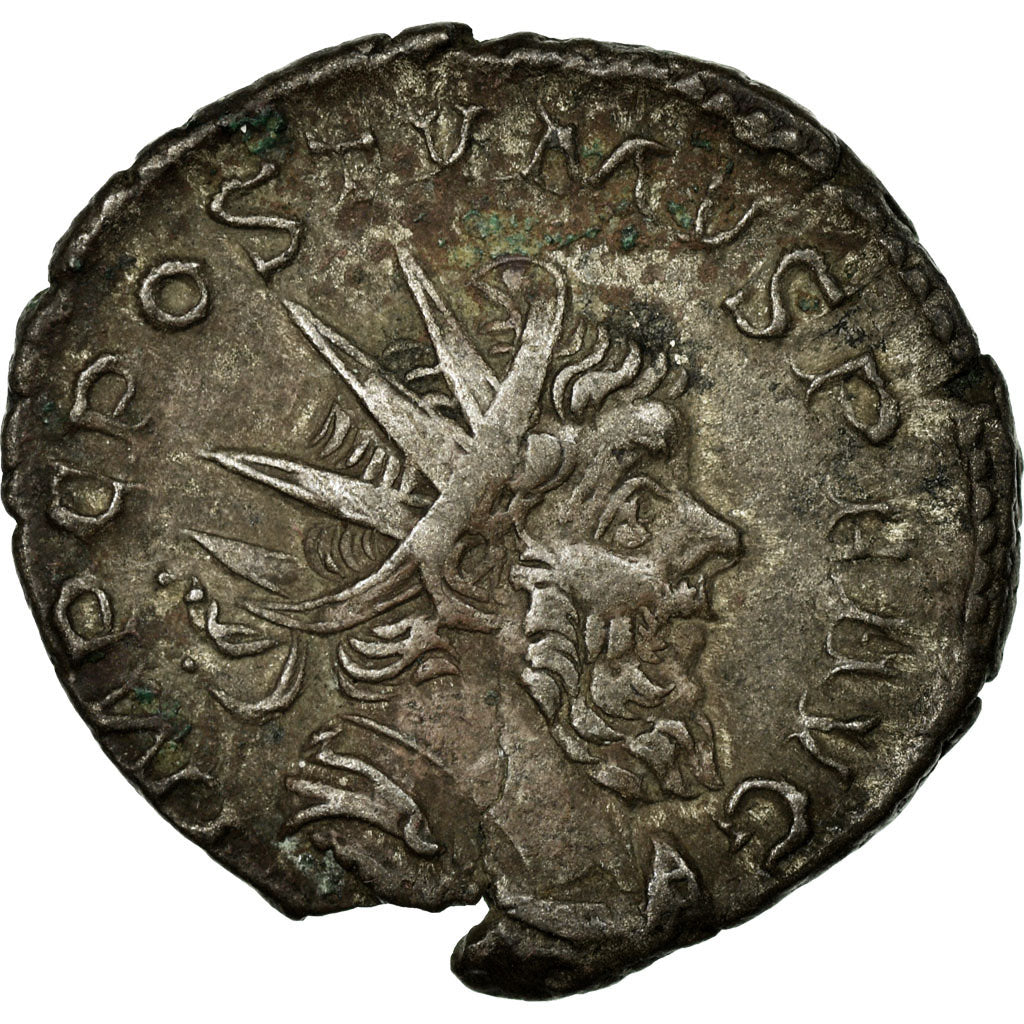 Coin, Postumus, Antoninianus, 260-269, Trier or Cologne, EF(40-45), Billon