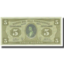 Nota, Equador, 5 Sucres, UNC(65-70)
