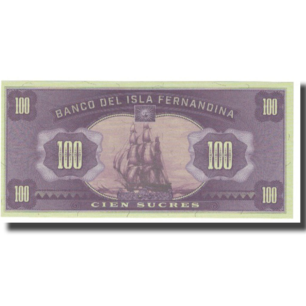 Banknote, Ecuador, 100 Sucres, UNC(65-70)