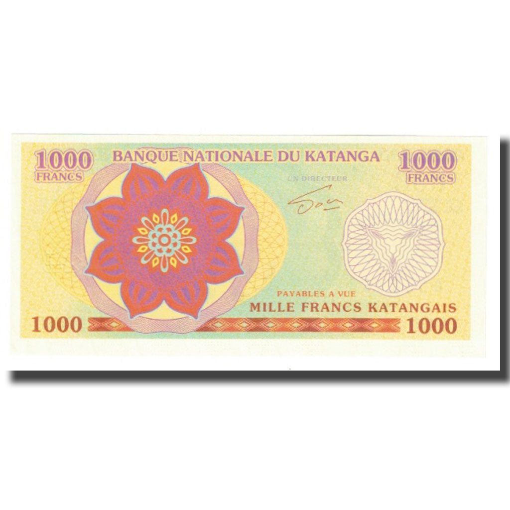Billet, Congo Democratic Republic, 1000 Francs, NEUF