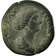 Moneta, Faustina II, Sesterzio, Roma, BB, Rame, Cohen:3