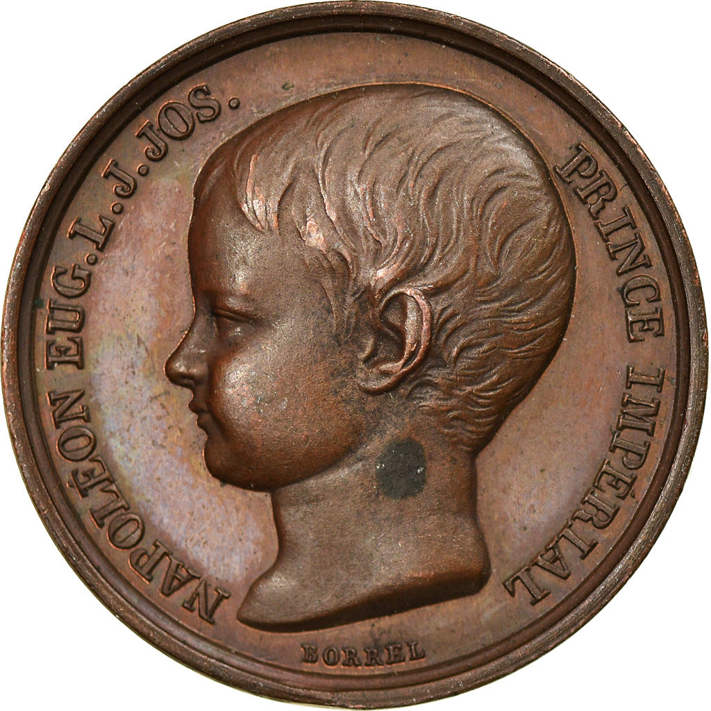 France, Token, Naissance de Napoléon Eugène Louis, Prince Impérial, History