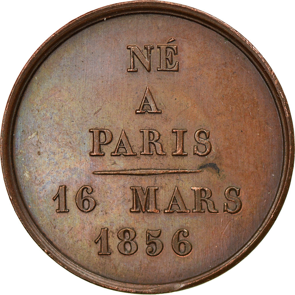 France, Token, Naissance de Napoléon Eugène Louis, Prince Impérial, History