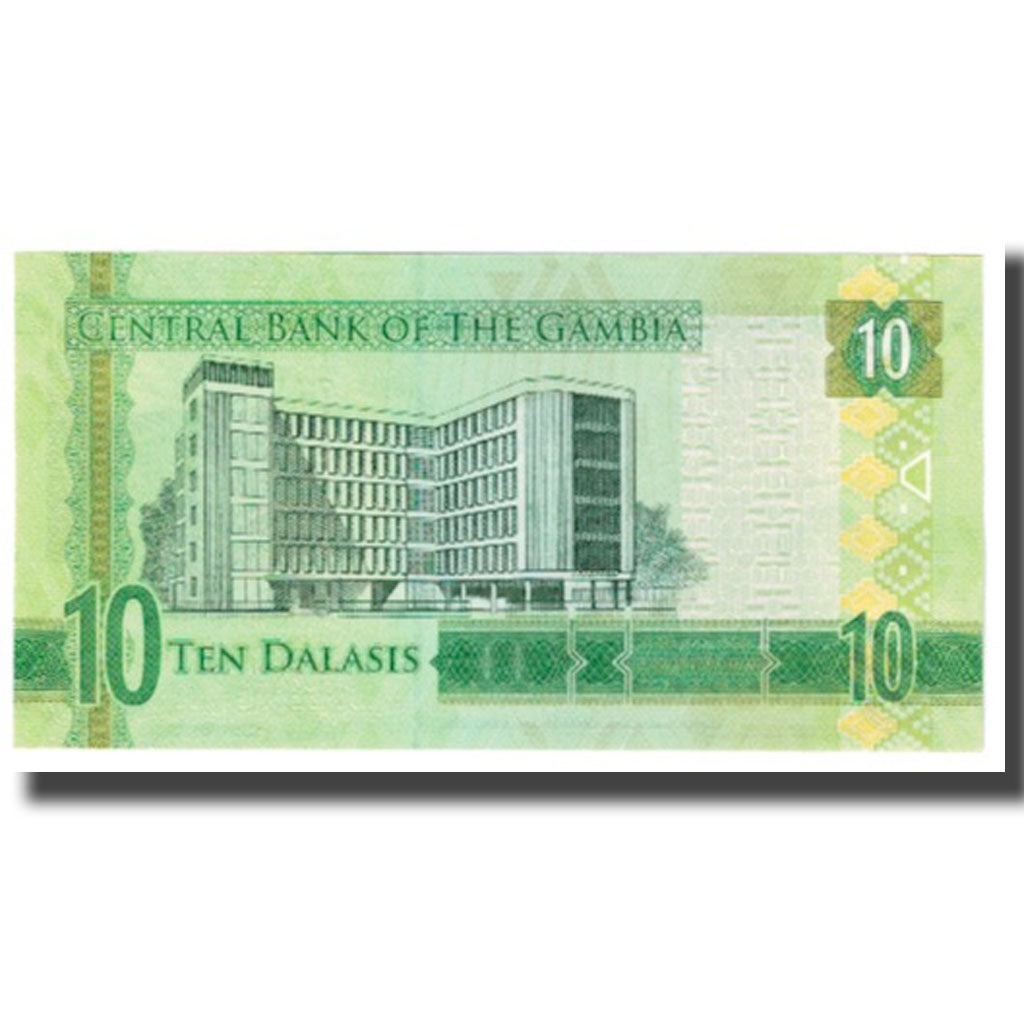 Banknot, Gambia, 10 Dalasis, Undated, Undated, UNC(65-70)