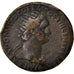 Domitia, Dupondius, Roma, VF(30-35), Copper, Cohen #652, 12.50