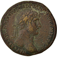 Hadrian, Sestertius, Roma, AU(50-53), Copper, Cohen #948, 25.60
