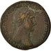 Hadrian, Sestertius, Roma, AU(50-53), Copper, Cohen #948, 25.60