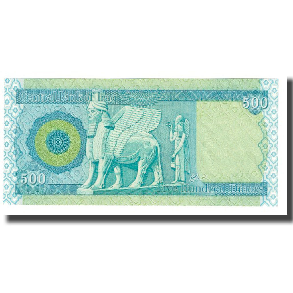 Billet, Iraq, 500 Dinars, KM:92, NEUF