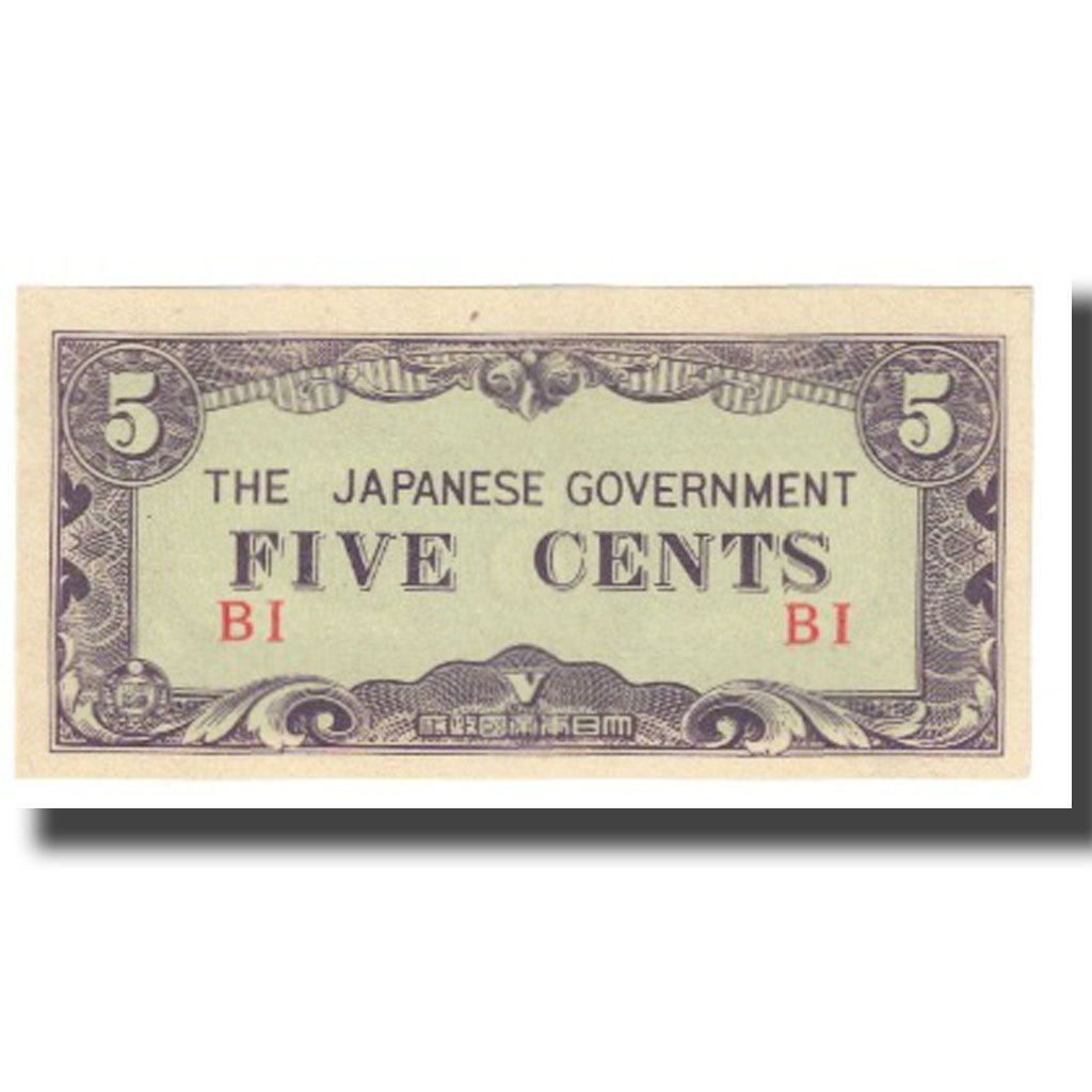 Billete, 5 Cents, MALAYA, KM:M2a, SC