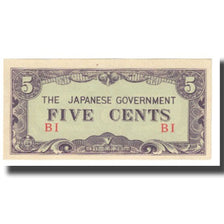 Banknot, MALEZJA, 5 Cents, Undated, Undated, KM:M2a, UNC(63)