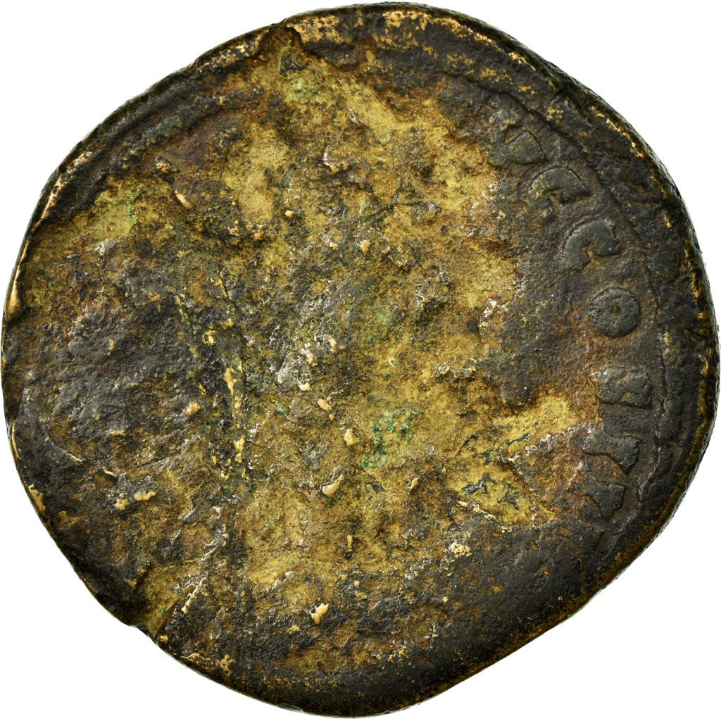 Coin, Antoninus Pius, Sestertius, VG(8-10), Copper