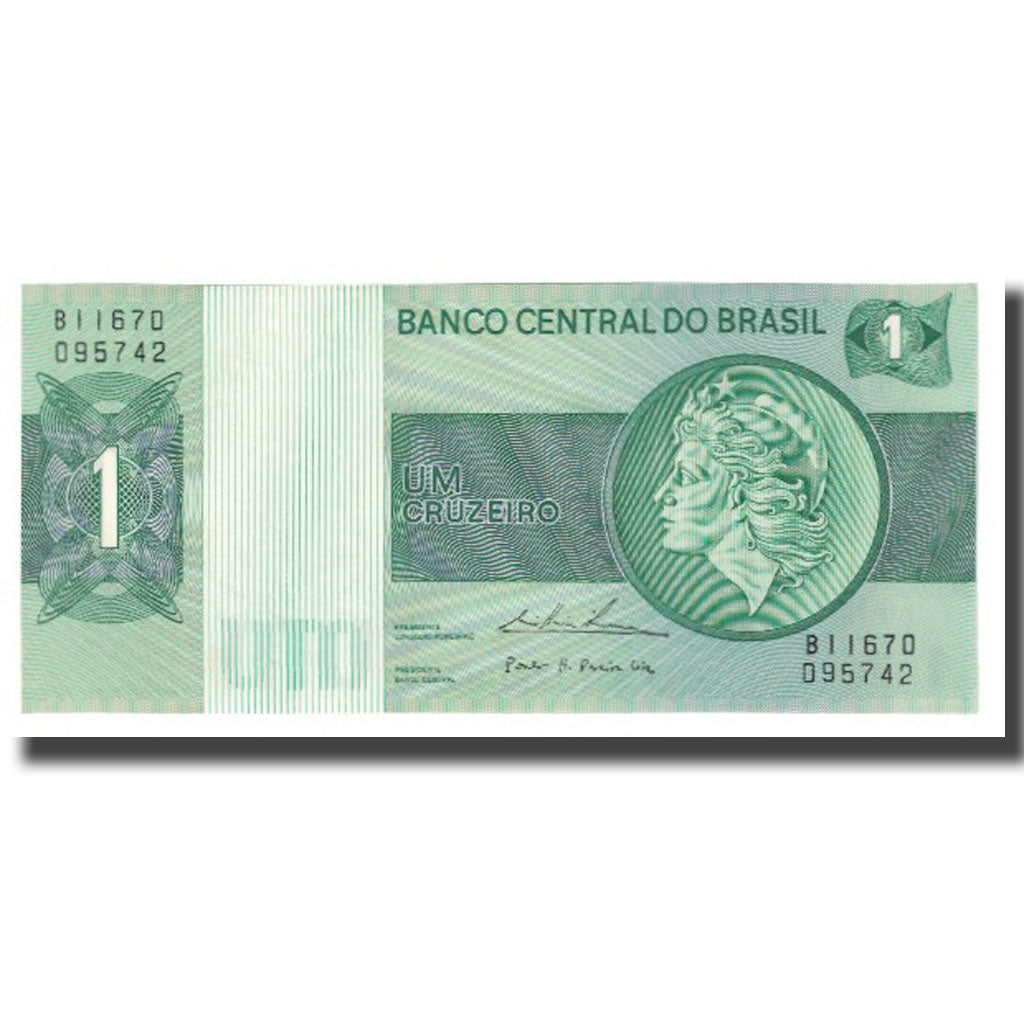 Banknot, Brazylia, 1 Cruzeiro, Undated, Undated, KM:191a, UNC(65-70)