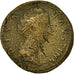 Moneda, Faustina I, Sestercio, Roma, BC+, Cobre, Cohen:88
