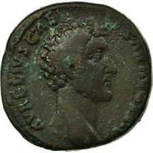 Coin, Marcus Aurelius, Sestertius, 161, Roma, EF(40-45), Copper, BMC:303