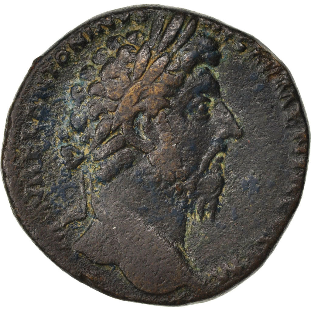 Marcus Aurelius, Sestertius, Roma, BB, Rame, Cohen:838