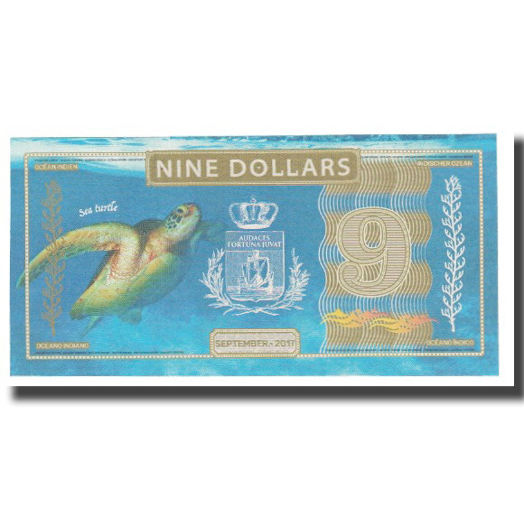 Nota, Outro, Dollar, 2017, 2017-09, INDIAN OCEAN, UNC(65-70)