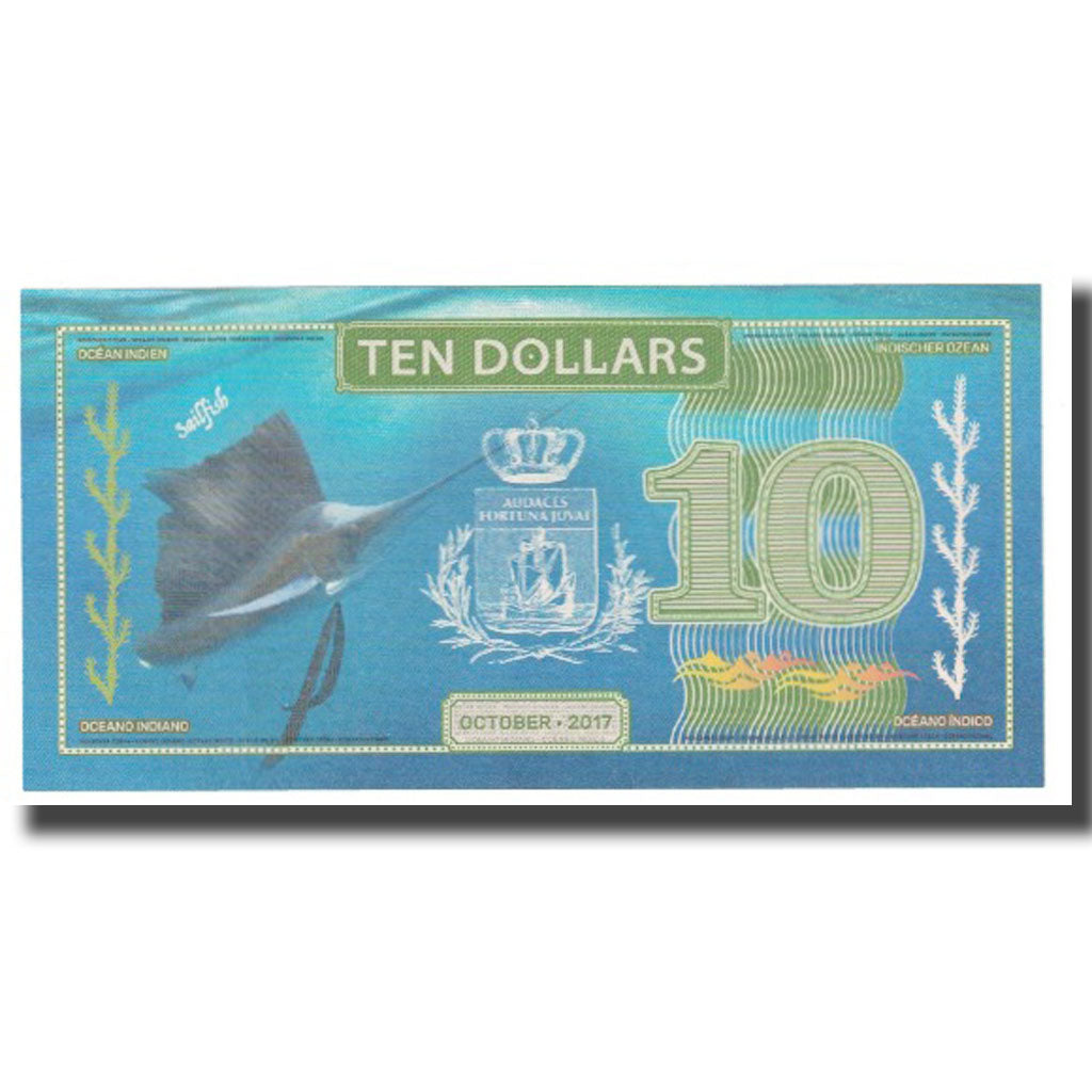 Banknot, Inne, 10 Dollars, 2017, 2017-10, INDIAN OCEAN, UNC(65-70)