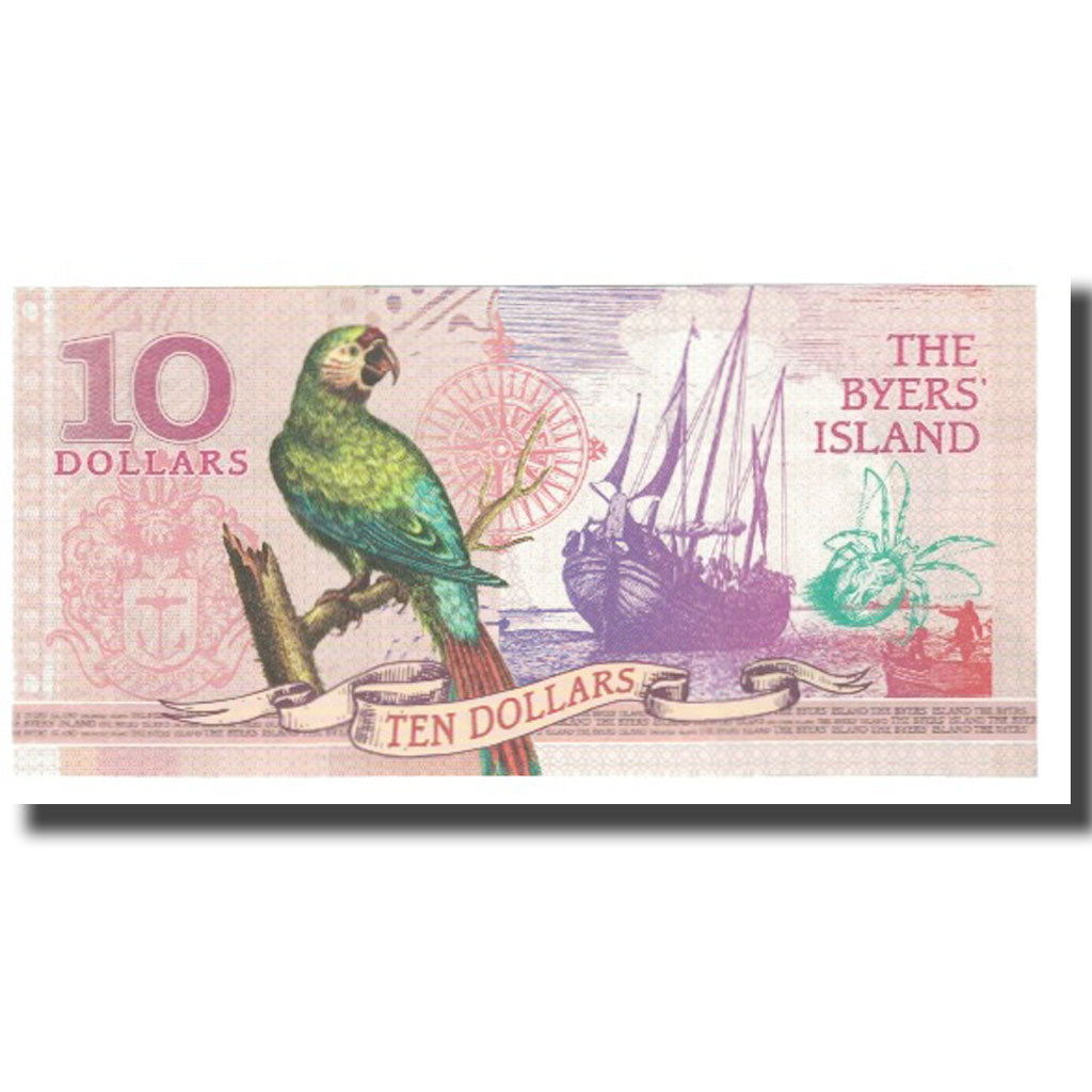 Biljet, Verenigde Staten, 10 Dollars, NIEUW