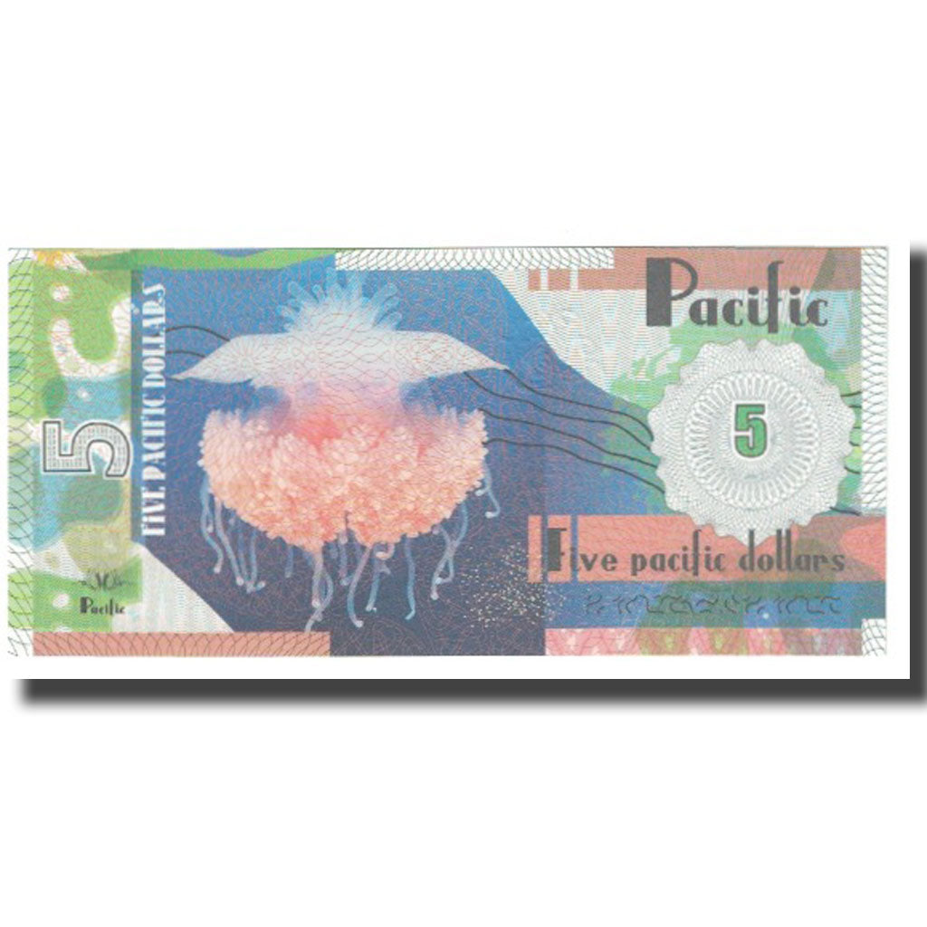 Banknot, USA, 5 Dollars, 2016, 2016-05, PACIFIC, UNC(65-70)
