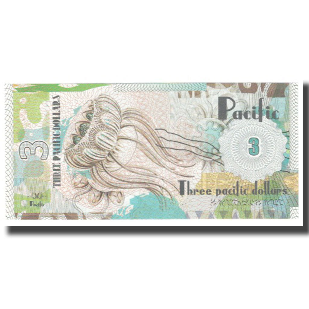 Billet, États-Unis, 3 Dollars, 2016, 2016-03, PACIFIC, NEUF