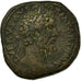 Coin, Lucius Verus, Sestertius, Roma, VF(30-35), Copper, Cohen:214