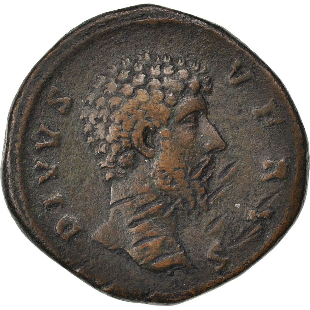 Lucius Verus, Sestertius, Roma, EF(40-45), Copper, Cohen #56, 29.70
