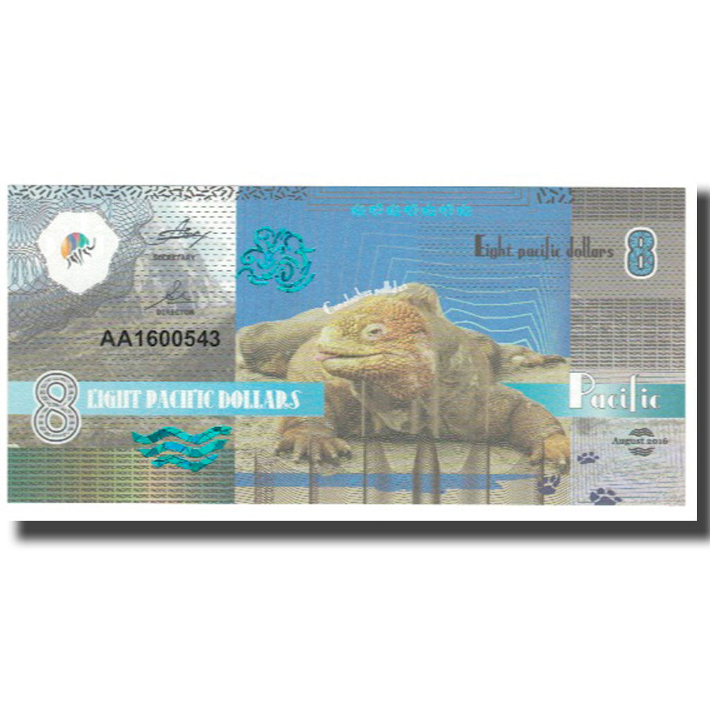 Banknote, United States, Dollar, 2016, 2016-08, DOLLAR PACIFIC, UNC(65-70)