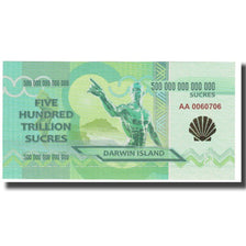 Banknot, Ekwador, 2015, Undated, DARWIN ISLAND SUCRES, UNC(65-70)