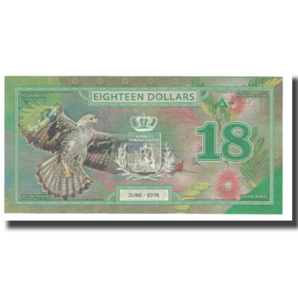 Banknote, United States, Dollar, 2018, 2018-06, INDIAN OCEAN, UNC(65-70)