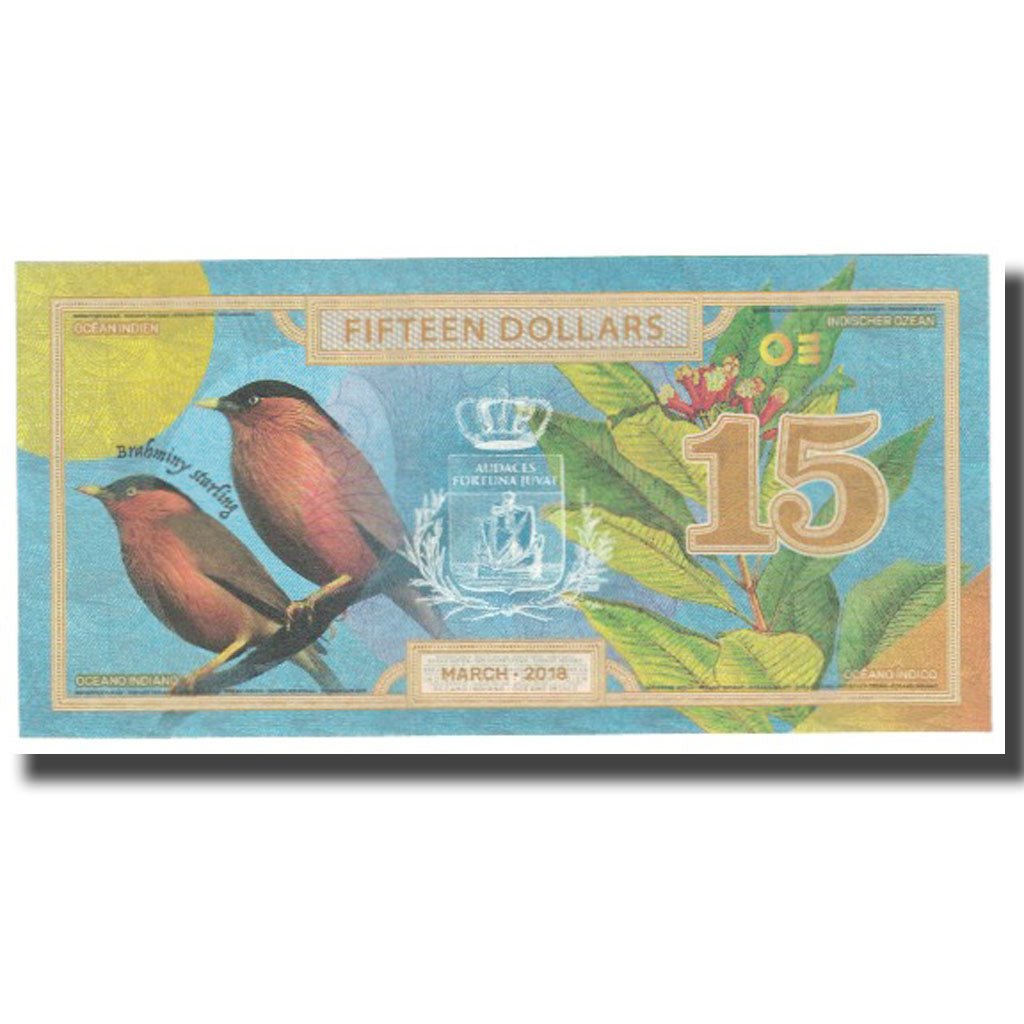 Banknote, United States, Dollar, 2018, 2018-03, INDIAN OCEAN, UNC(65-70)