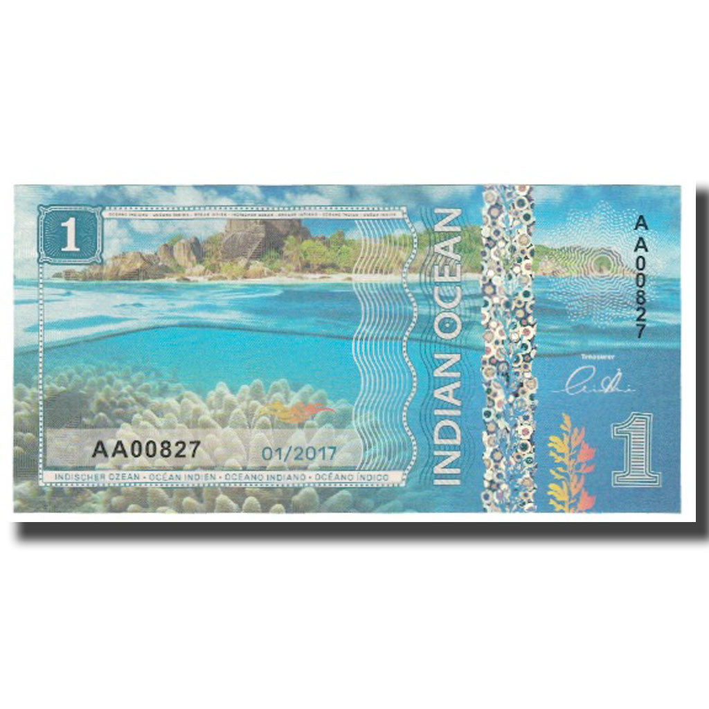 Billet, États-Unis, Dollar, 2017, 2017-01, INDIAN OCEAN, NEUF