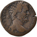 Septimius Severus, As, Roma, VF(30-35), Copper, Cohen #390, 19.10