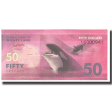 Nota, Austrália, 50 Dollars, 2014, WILKES LAND, UNC(65-70)