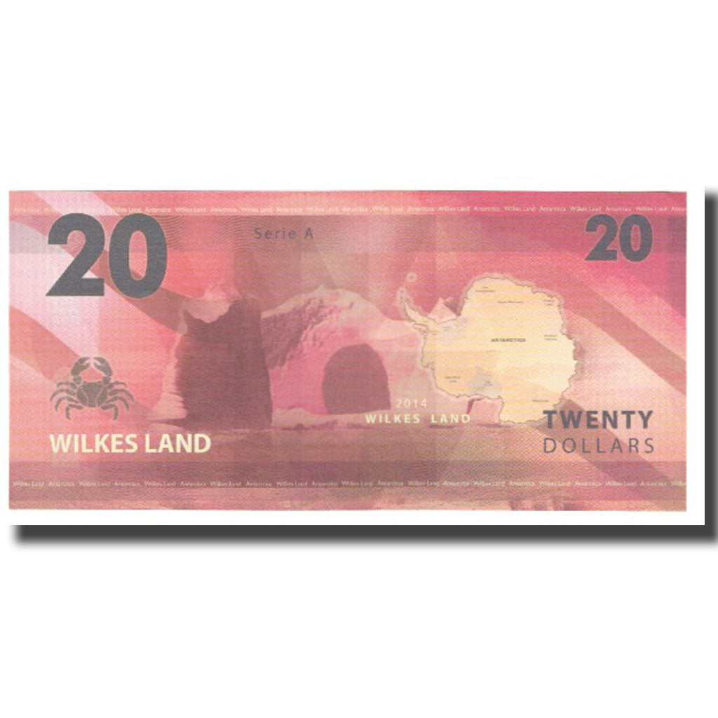 Banknot, Australia, 20 Dollars, 2014, WILKES LAND, UNC(65-70)