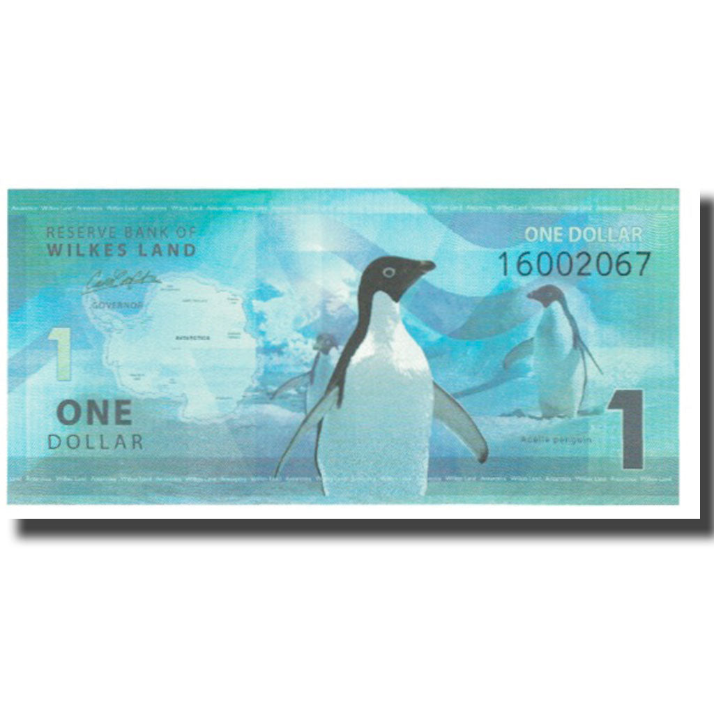 Banknote, Australia, 1 Dollar, 2014, WILKES LAND, UNC(65-70)