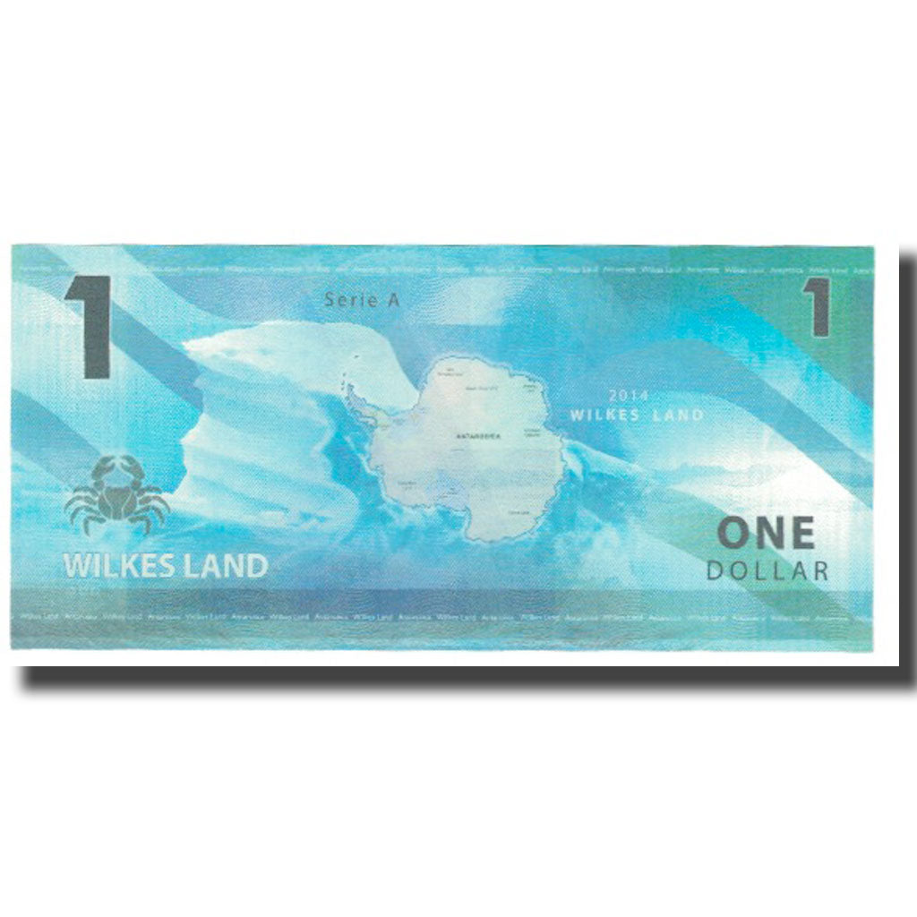 Banknote, Australia, 1 Dollar, 2014, WILKES LAND, UNC(65-70)