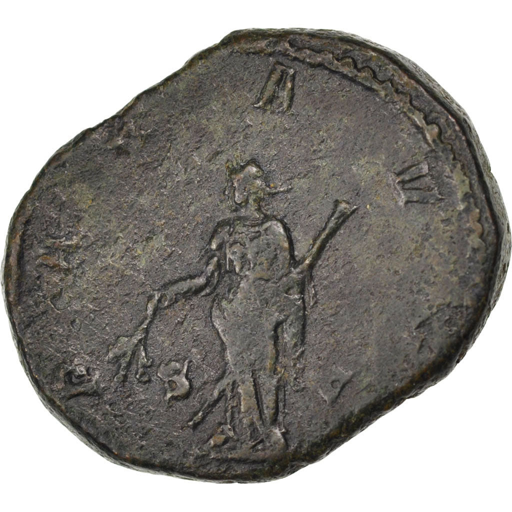 Trebonianus Gallus, Sestertius, Roma, VF(30-35), Copper, Cohen #78, 17.10