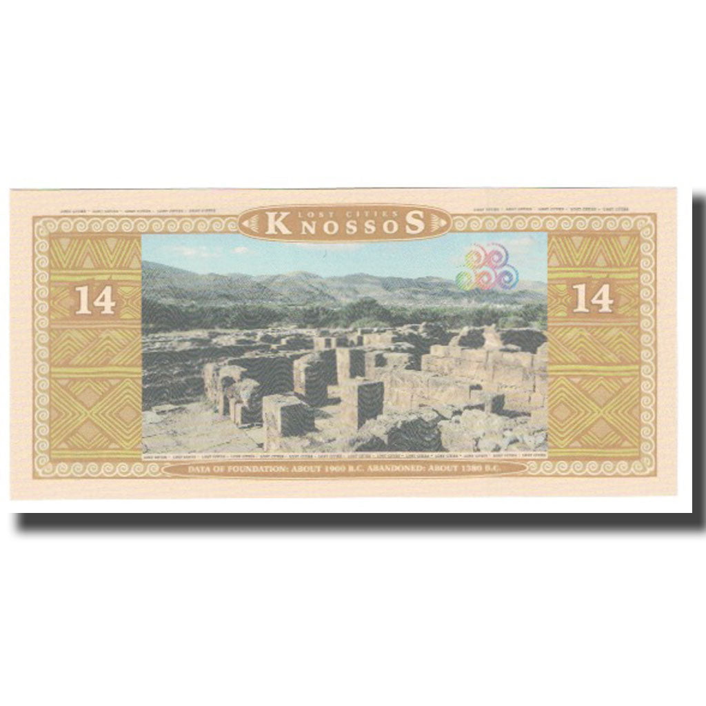 Billet, Grèce, KNOSSOS, NEUF