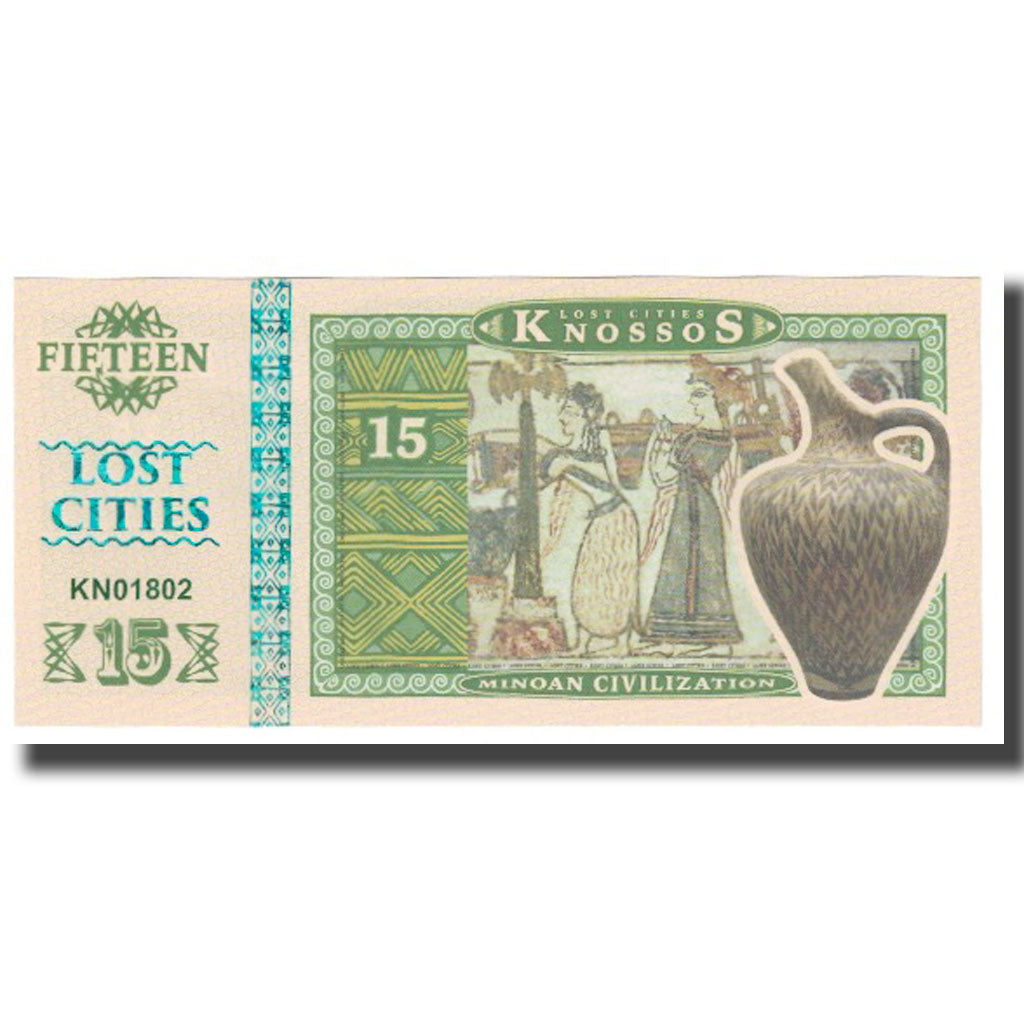 Billet, Grèce, KNOSSOS, NEUF