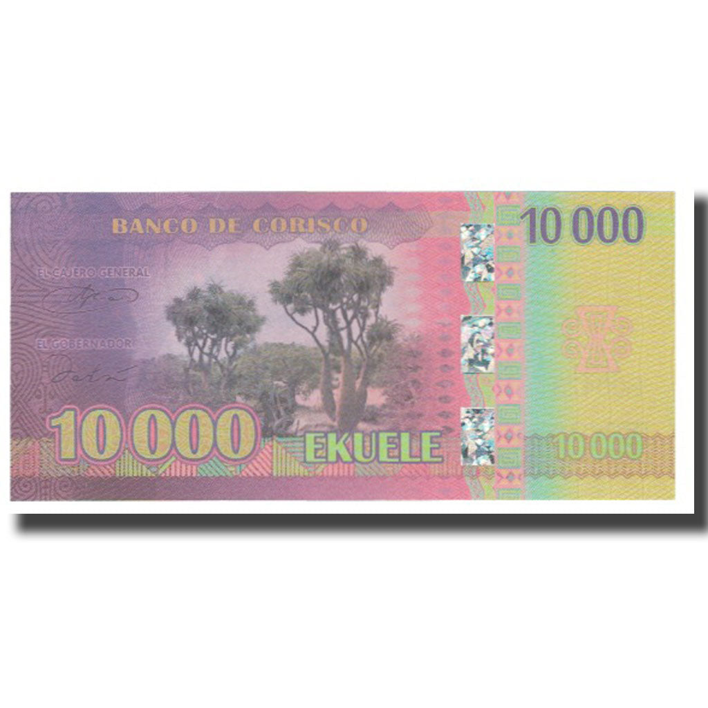 Nota, Guiné Equatorial, Ekuele, 2013, CORISCO, UNC(65-70)