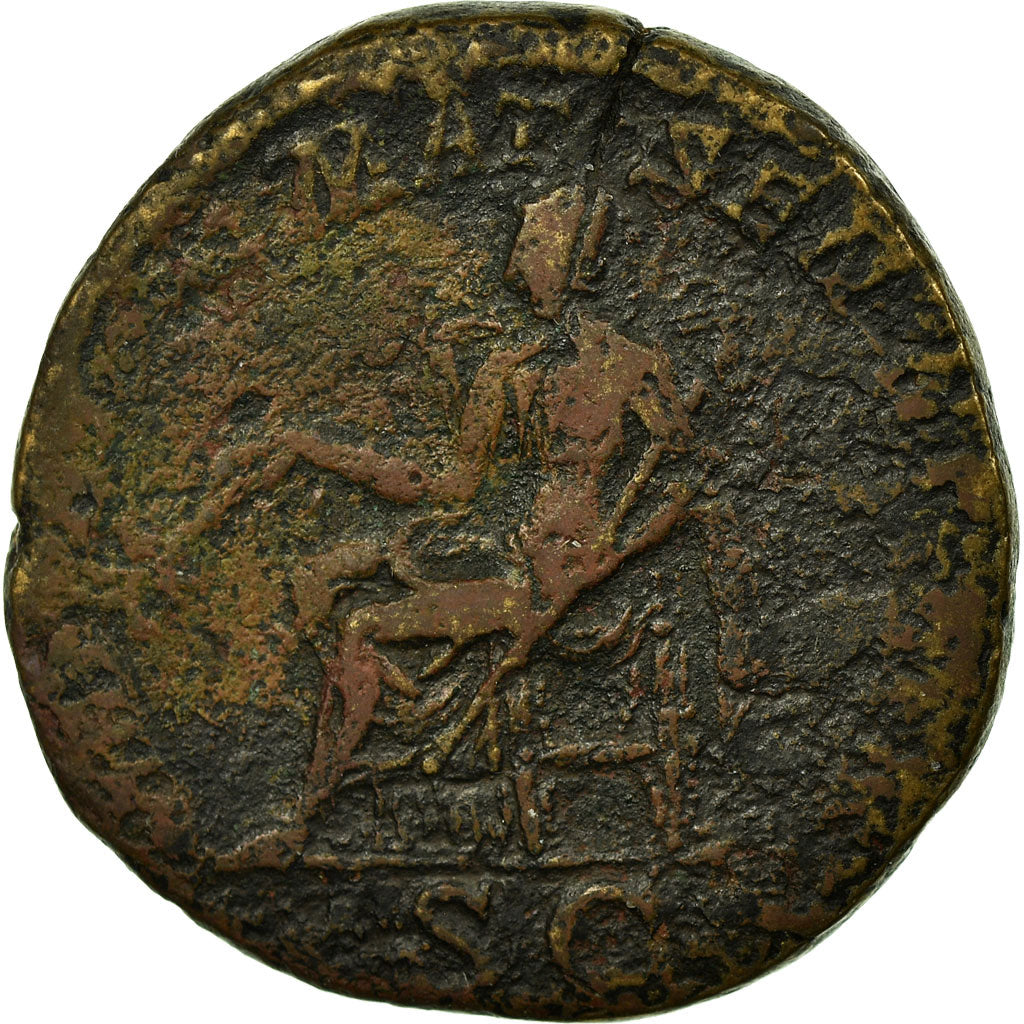 Coin, Julia, Sestertius, Roma, VF(30-35), Copper, Cohen:112