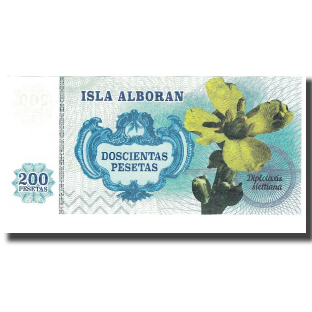 Billet, Espagne, 200 Pesetas, 2014, ISLA ALBORAN, NEUF