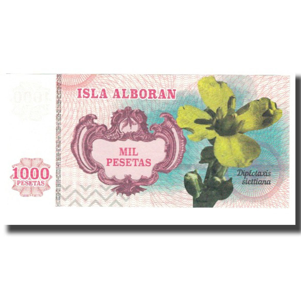 Banknot, Hiszpania, 1000 Pesetas, 2014, ISLA ALBORAN, UNC(65-70)